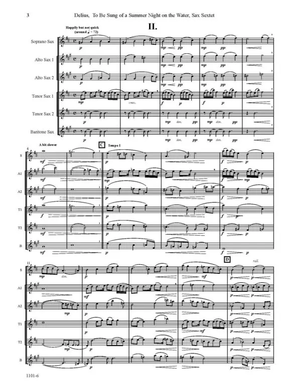1101-6 DELIUS To be sung of a summer night on the water -_Page_06 Summer Night on the Water