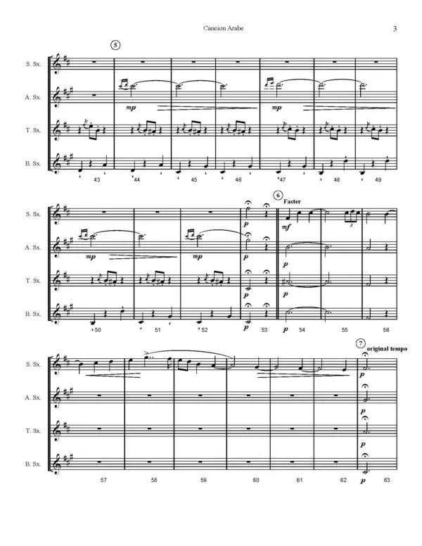 p-18-Granados-Cancion-Arabe-Score-Sample_Page_3.jpg SATB Sax Quartet | Cancion Arabe by Granados