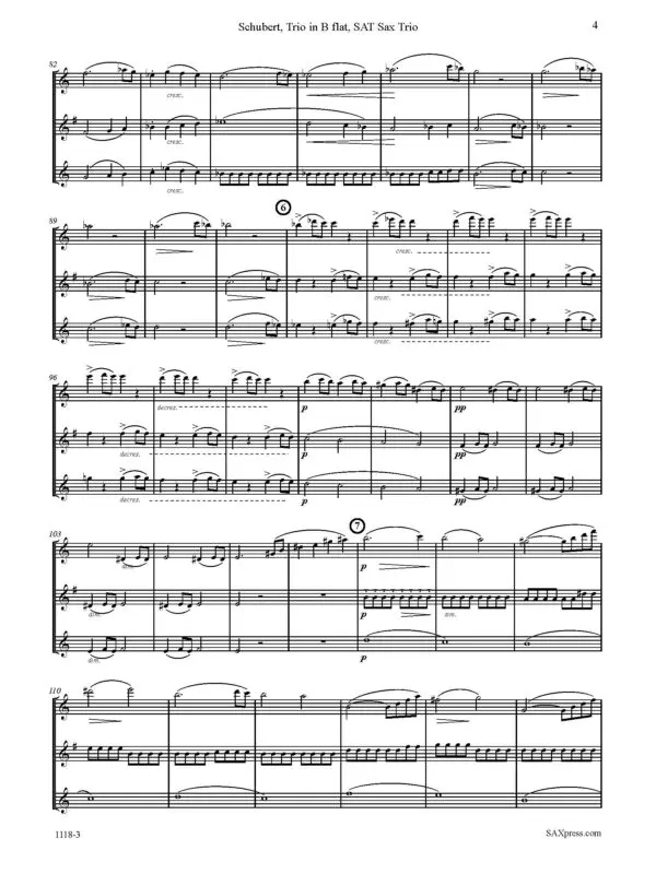 1118-3 SCHUBERT Trio D471 -00- SCORE SAT saxes_Page_07 Trio in B-flat D471