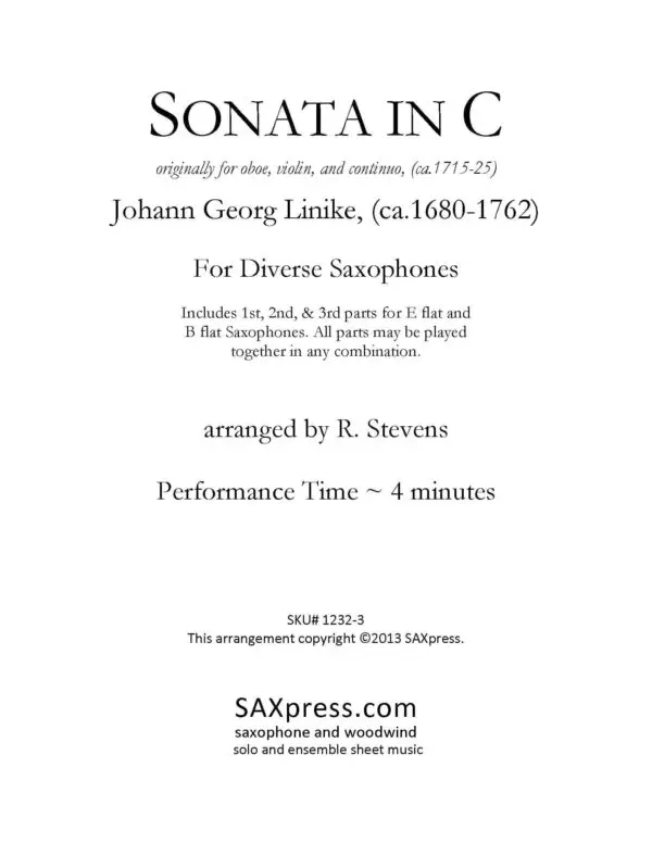 Trio Sonata in C