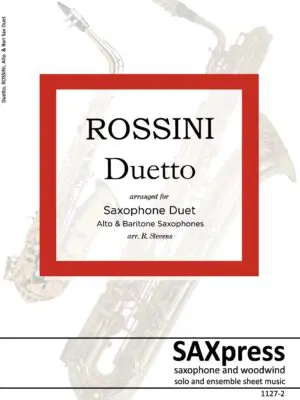 Duetto for Alto and Baritone Saxophone