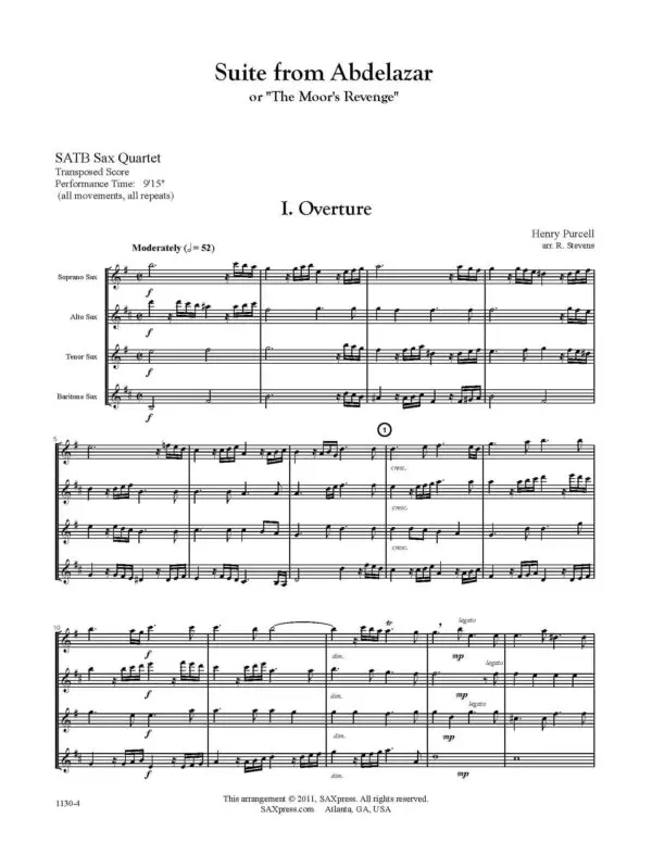 Suite from Abdelazer