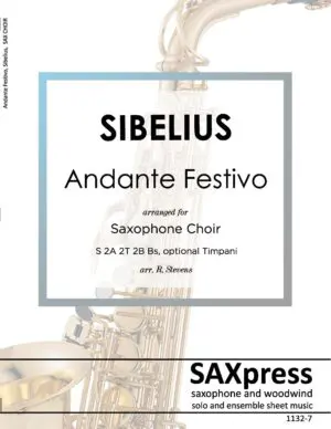 1132-7 SIBELIUS - Andante Festivo - 00 - Score_Page_01 Andante Festivo