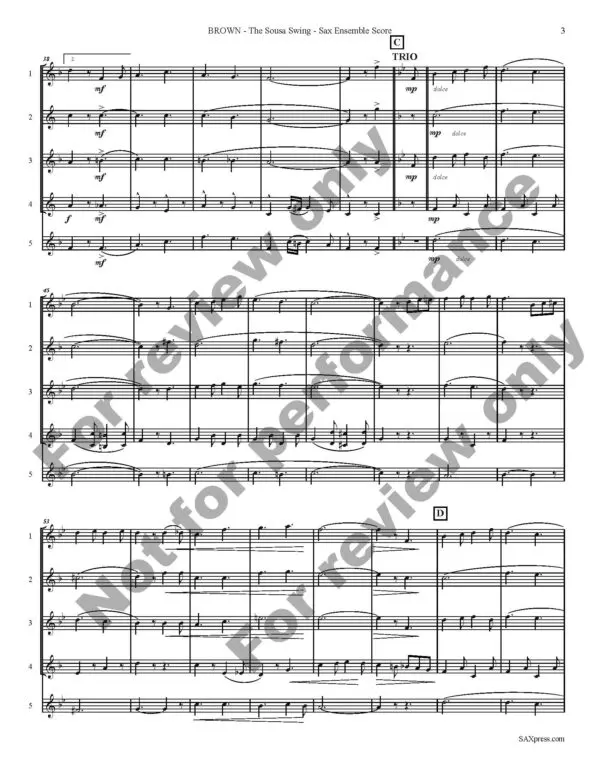 1133-4 BROWN - The Sousa Swing - Score Images _Page_07 The Sousa Swing