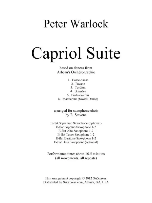 1136-10 WARLOCK Capriol Suite - 00 - SAX SCORE_Page_03 Capriol Suite