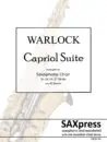 1136-10 WARLOCK Capriol Suite SAXES FRONT COVER outside 9x12 Capriol Suite