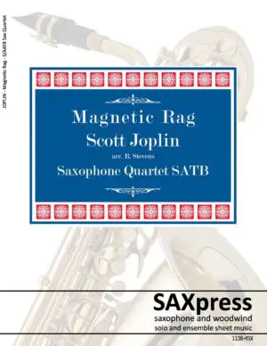 1138-4sx JOPLIN - Magnetic Rag -Front Cover Magnetic Rag