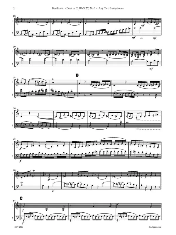 1150-2SX BEETHOVEN Duet in C WoO 27 No 1 - 00 - SCORE_Page_06 Duet in C, WoO. 27, No. 1