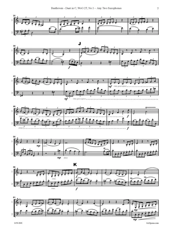 1150-2SX BEETHOVEN Duet in C WoO 27 No 1 - 00 - SCORE_Page_11 Duet in C, WoO. 27, No. 1