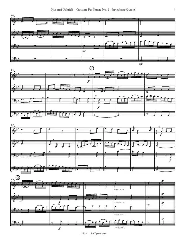 1152-4 GABRIELI G - Canzona per sonare No 2 -_Page_08 Canzona per Sonare No. 2