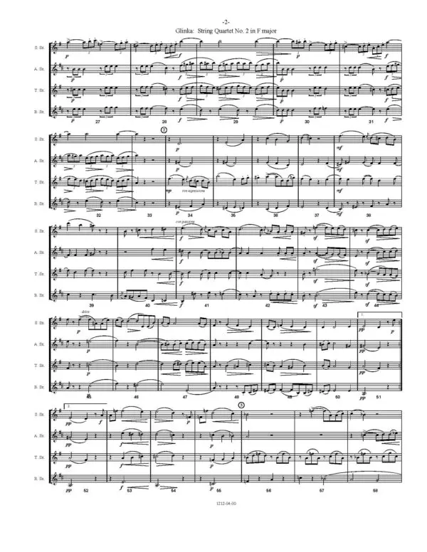 1212-4-glinka-string-quartet-in-f-00-score_page_05 Quartet No. 2 in F major