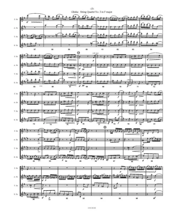 1212-4-glinka-string-quartet-in-f-00-score_page_16 Quartet No. 2 in F major