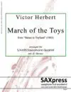 1223-4 HERBERT March of the Toys SAX QUARTET FRONT COVER March of the Toys