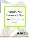 1228-4 - ONeill - Romance and Gigue - sample -_Page_01 Romance and Gigue | Saxophone Quartet
