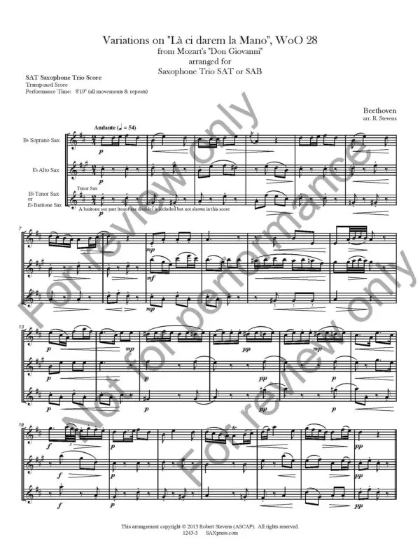 1234-3 BEETHOVEN - Variations on La ci darem la mano - SAMPLE_Page_05 Variations on La ci darem la Mano, WoO. 28