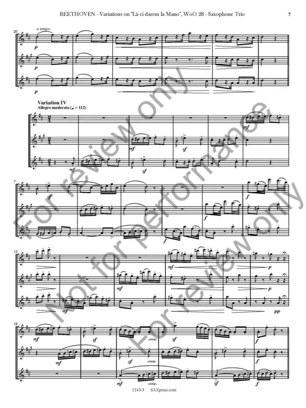 1234-3 BEETHOVEN - Variations on La ci darem la mano - SAMPLE_Page_09 Variations on La ci darem la Mano, WoO. 28