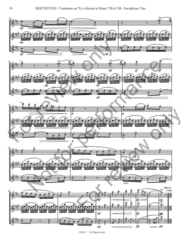 1234-3 BEETHOVEN - Variations on La ci darem la mano - SAMPLE_Page_14 Variations on La ci darem la Mano, WoO. 28