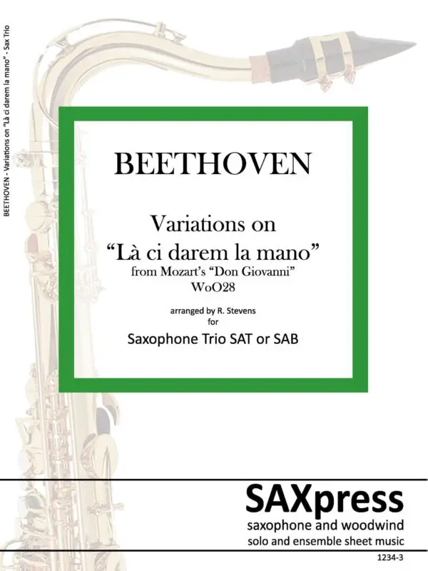 1234-3 REV2025 - BEETHOVEN - Variations La ci darem - sample_Page_01 Variations on La ci darem la Mano, WoO. 28