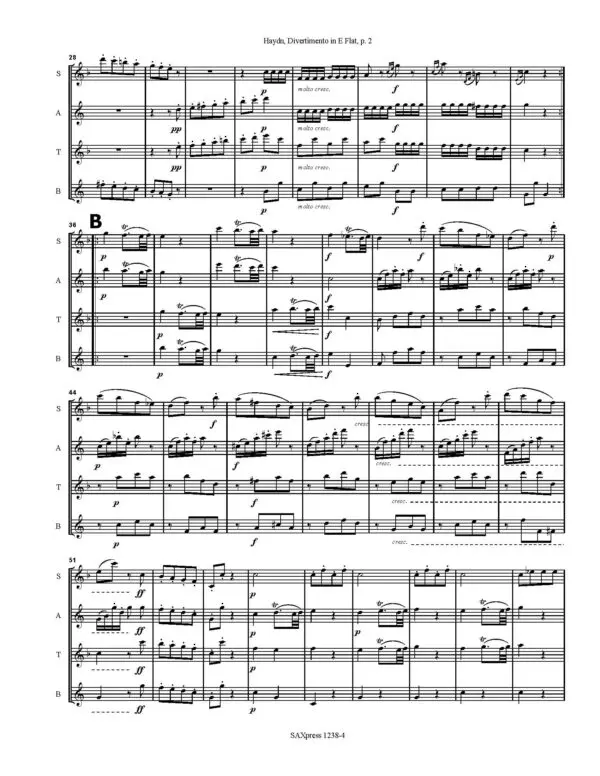 1238-4-haydn-divertimento-in-e-flat-score-sample_page_02 Divertimento in E Flat | Haydn