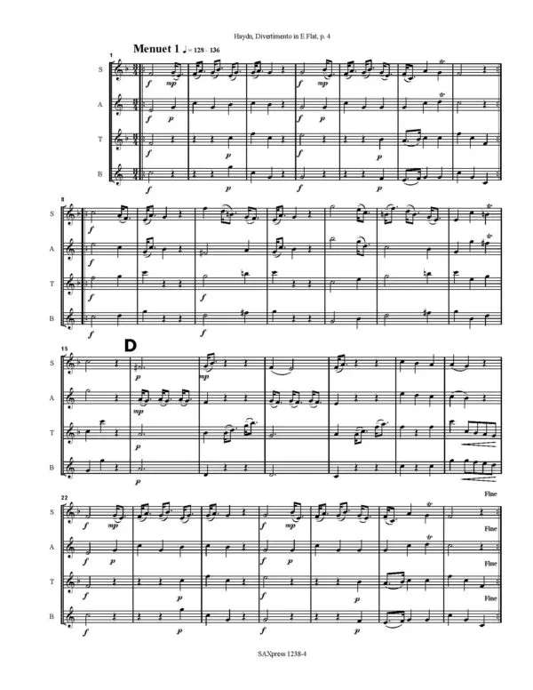1238-4-haydn-divertimento-in-e-flat-score-sample_page_04 Divertimento in E Flat | Haydn