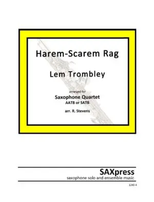 1240-4 Trombley Harem Scarem Rag Cover Harem Scarem Rag