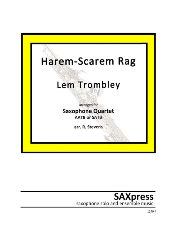 1240-4 Trombley Harem Scarem Rag Cover Harem Scarem Rag