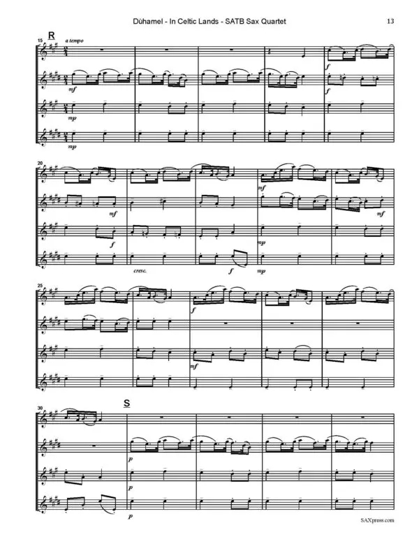 1254-4 Dhamel In Celtic Lands 00 Score SATB Saxes_Page_17 In Celtic Lands