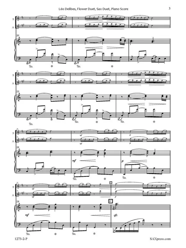 1273-2-P DELIBES Flower Duet -00- piano score_Page_07 Flower Duet from Lakmé