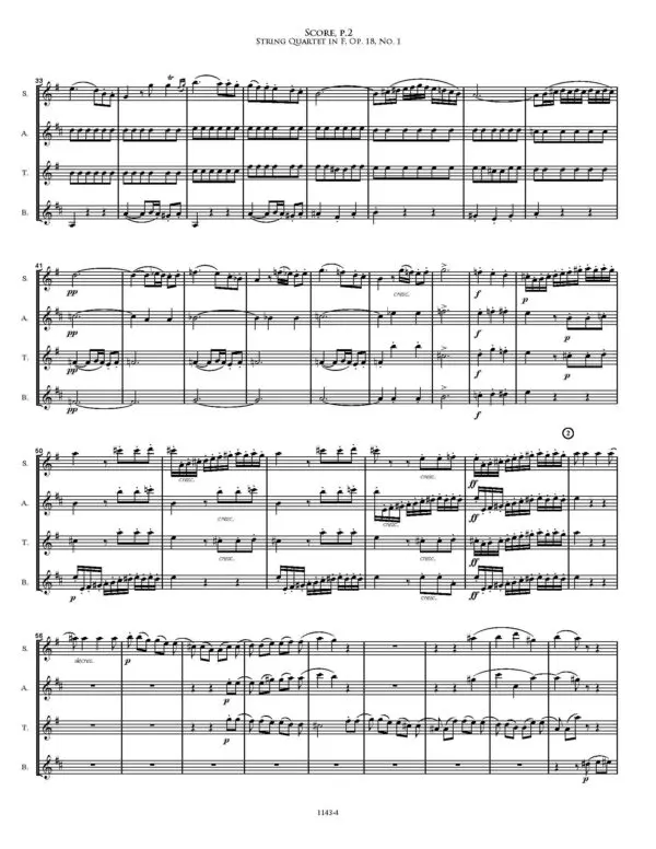 beethoven-str-4tet-1-page_02 Quartet in F, Opus 18, no. 1