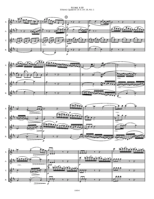beethoven-str-4tet-1-page_10 Quartet in F, Opus 18, no. 1