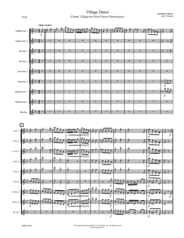chabrier-village-dance-score-sample_page_1 Village Dance
