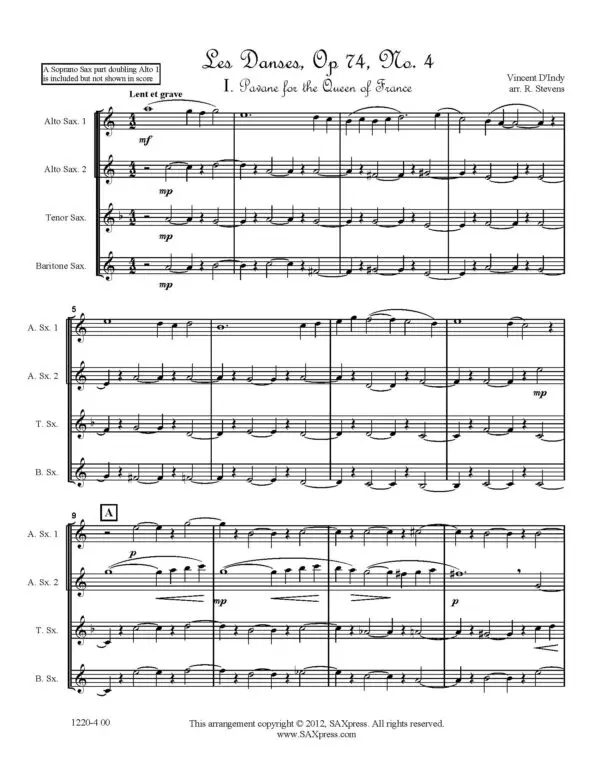 DIndy Les Danses Op 74 No 4_Page_1 Les Danses