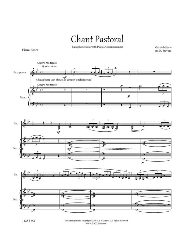 Chant Pastorale