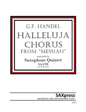 Halleluja Chorus from “Messiah” Saxophone Quintet