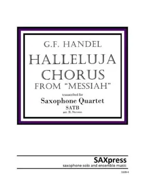 Halleluja Chorus Saxophone Quartet
