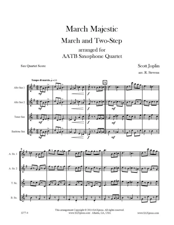 Joplin March Majestic 00 Score_Page_1 March Majestic