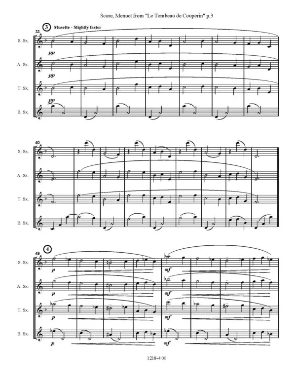 Menuet Le Tombeau de Couperin Sample_Page_03 Menuet from Le Tombeau de Couperin