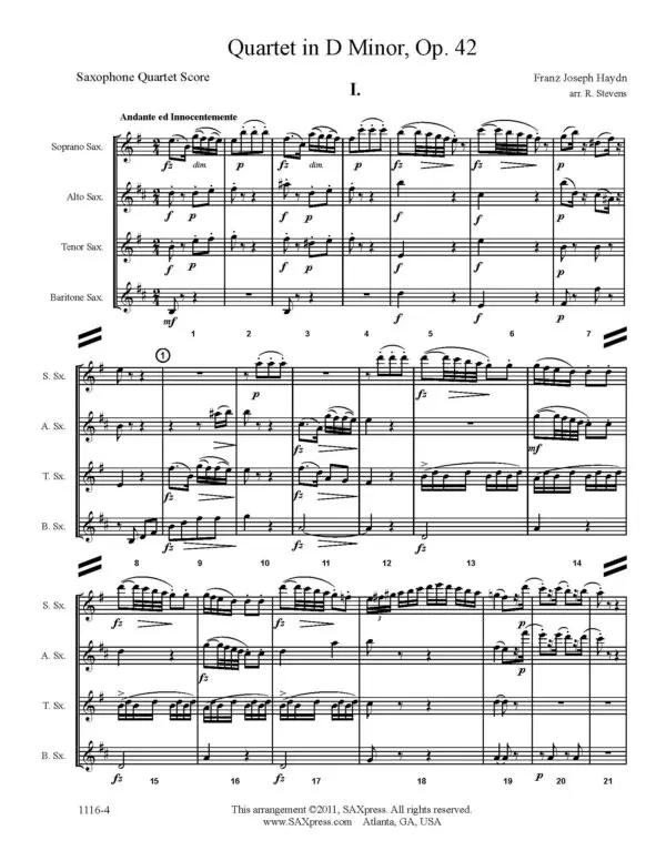 Quartet No 35 in D minor Op 42_Page_03 Quartet 35 in D minor, Op. 42