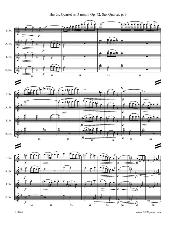 Quartet No 35 in D minor Op 42_Page_11 Quartet 35 in D minor, Op. 42