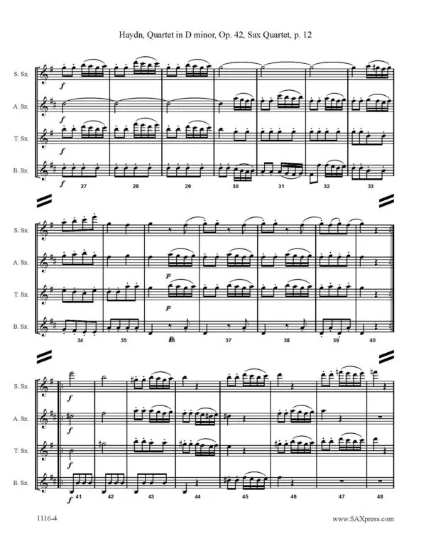 Quartet No 35 in D minor Op 42_Page_14 Quartet 35 in D minor, Op. 42