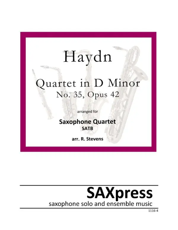 sample featured 1116-4-Haydn-Quartet-in-D-Minor Quartet 35 in D minor, Op. 42