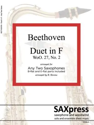 1256-2 Beethoven Duet WoO 27 No 2 -00- C SCORE_Page_01 Duet in F, WoO. 27, No. 2