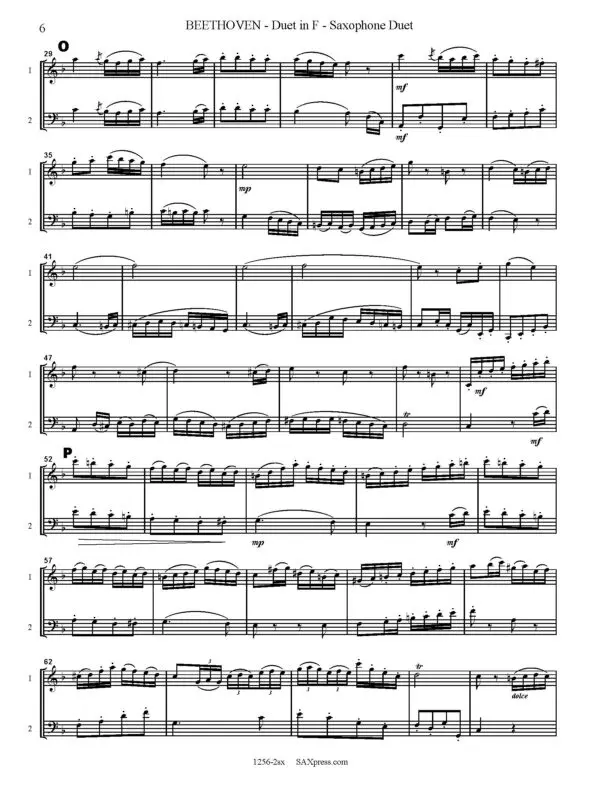 1256-2 Beethoven Duet WoO 27 No 2 -00- C SCORE_Page_10 Duet in F, WoO. 27, No. 2