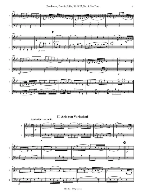 1264-2 Beethoven Duet in B flat WoO 27 No 3 -00- SCORE_Page_07 Duet in B Flat, WoO. 27, No. 3