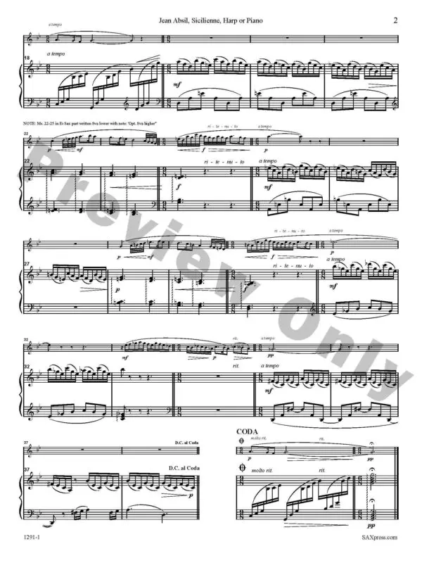 Sicilienne | Jean Absil