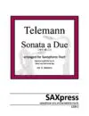 sample Telemann Sonata a due cover Sonata a Due | Telemann