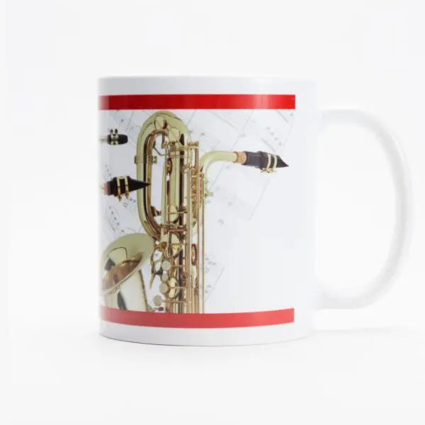 SaxQuartetCup-05 Sax Quartet Coffee Mug