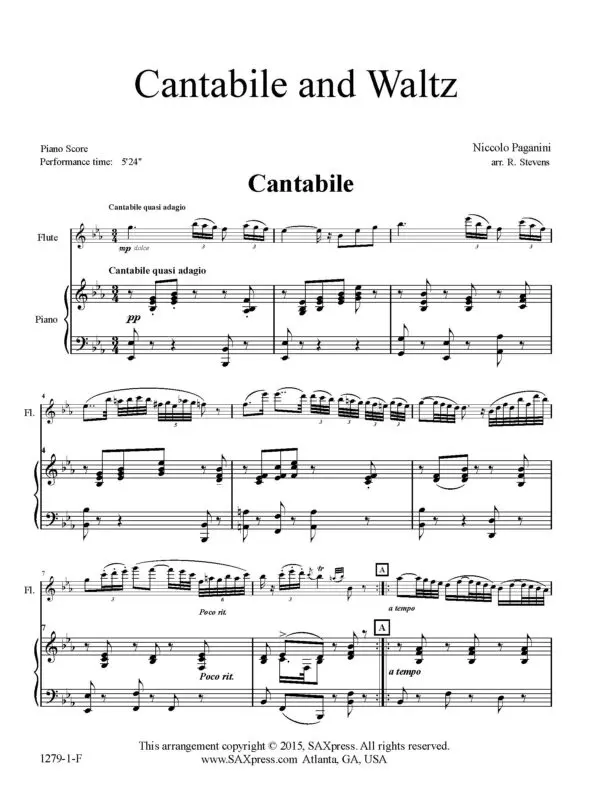 1279-1F Paganini Canabile and Waltz_Page_04 Cantabile and Waltz | Flute Solo