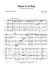 1296-4 Joplin Maple Leaf Rag - 00 - SCORE saxes_Page_3 Maple Leaf Rag Sax Quartet