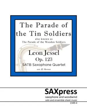 1349-4 JESSEL the parade of the tin soldiers FRONT COVER The Parade of the Tin Soldiers